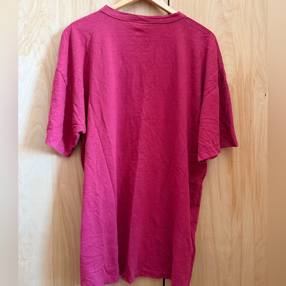 Jungmaven Hemp Tee in Berry - Picture 4 of 4